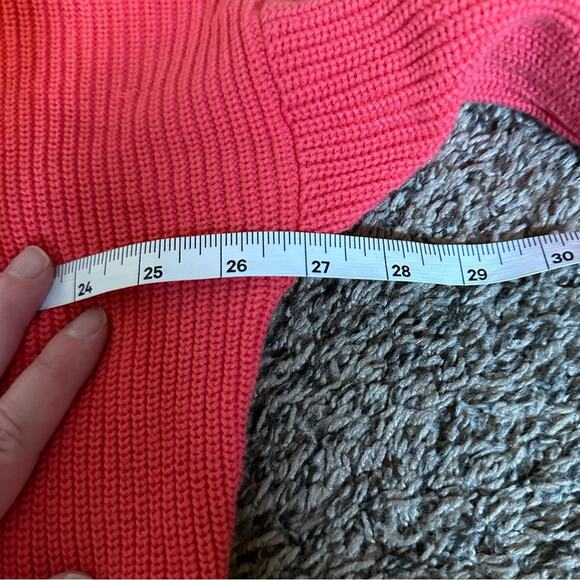 Express women’s‎ sweater large pinkish orange - Picture 6 of 7